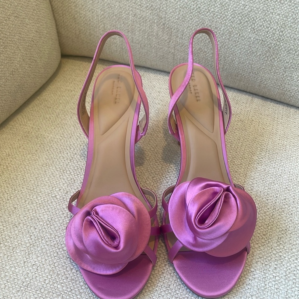 Ted Baker Aria Rose fushia heels size 10